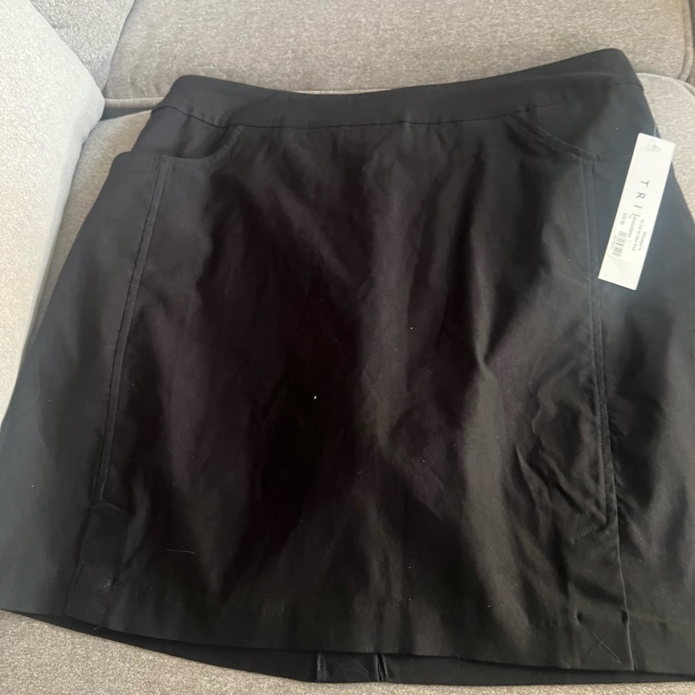 NWT Tribal Black Skort